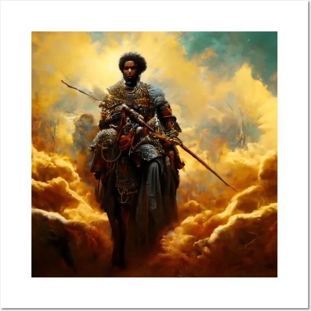 Hebrew Israelite Empowered and Called up to the Clouds Wall Art by Sons of thunder